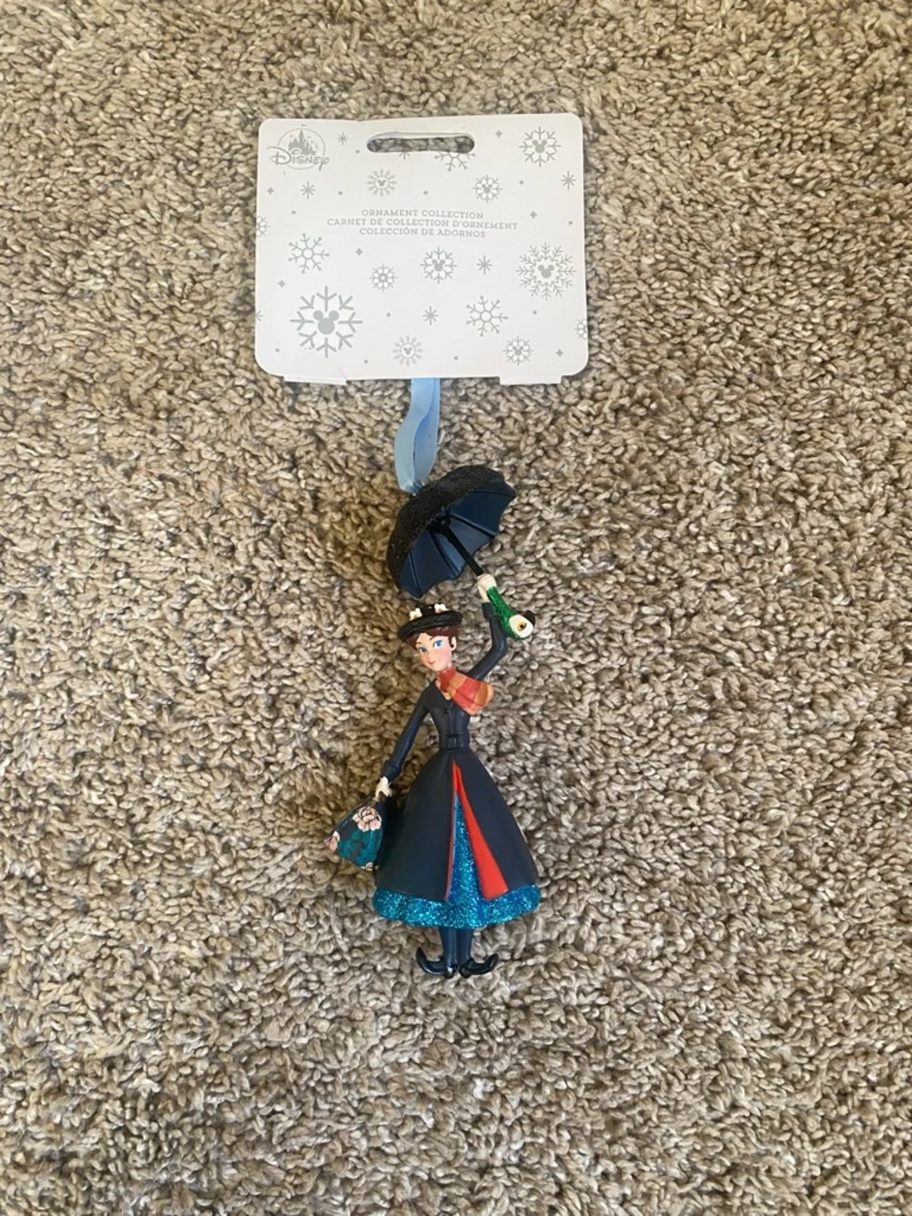 Disney Store Mary Poppins Ornament - New - Picture 1 of 9